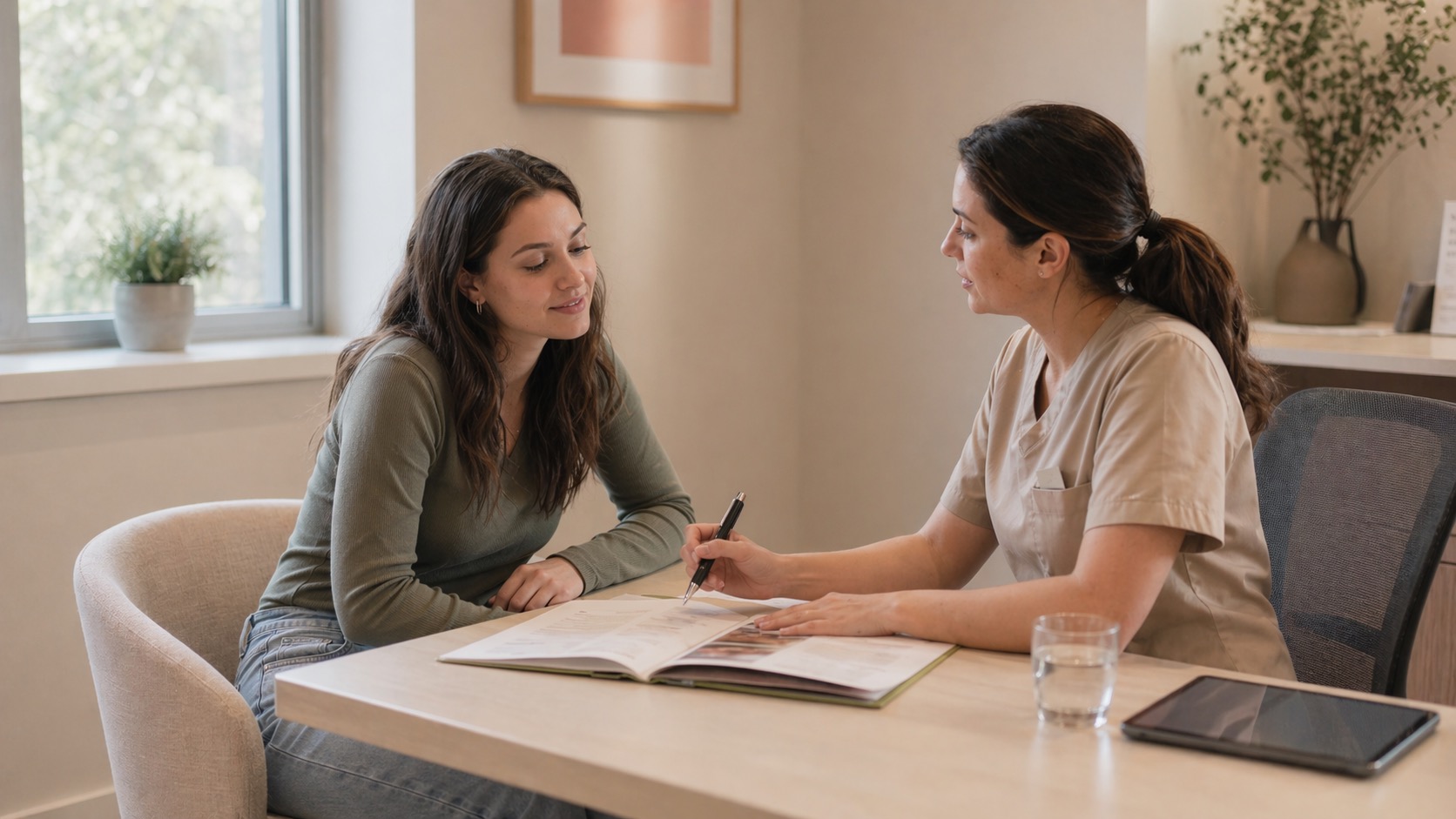Woman smiling, representing becoming an egg donor